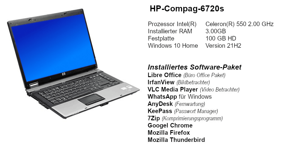 HP Compaq 6720s